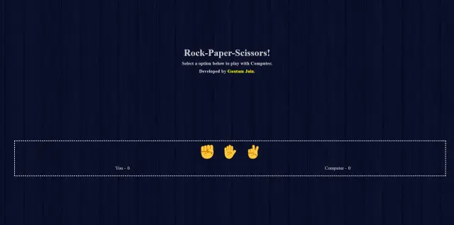 Rock Paper Scissors